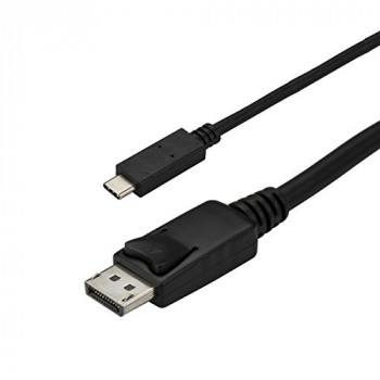 StarTech.com USB C to DisplayPort Cable - 3 ft / 1m - USB-C DisplayPort Cable - Computer Monitor Cable - DP Cable - USB Type C to DisplayPort Cable