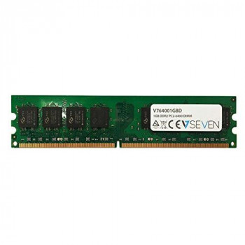 V7 V764001gbd 1 GB DDR2 800 MHz Memory DIMM Memory - DDR2, PC/server, 240-pin, 1 x 1 GB, Green, CE)