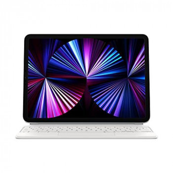Apple Magic Keyboard (for iPad Pro 11-inch - 3rd generation and iPad Air - 4th generation) - British English - White