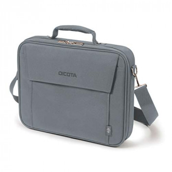 DICOTA Multi BASE 15-17.3 - lightweight laptop bag with protective padding, grey