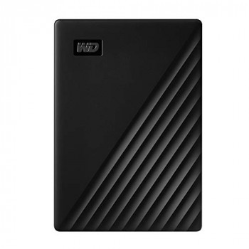 WD 4TB My Passport Portable Hard Drive with Password Protection and Auto Backup Software - Black