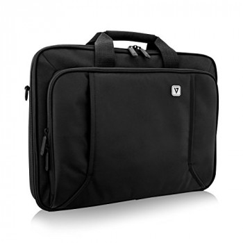 V7 CCP17-BLK-9E 17" Professional Front Loading Laptop Case (RFID, TSA, Weather Resitant)