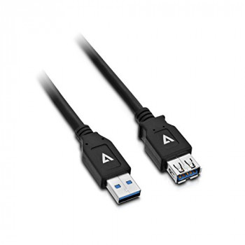 V7 - CABLES USB3.0A TO A EXT CABLE 2M BLACK .