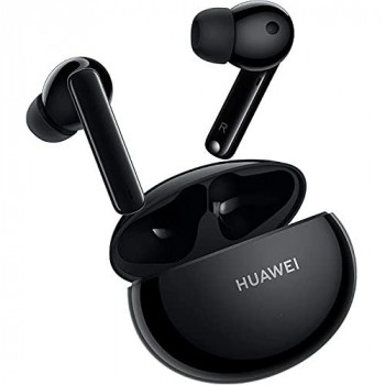 HUAWEI FreeBuds 4i - Wireless In-Ear Bluetooth Earphones with Comfortable Active Noise Cancellation, Fast Charging, Long Battery Life, Crystal Clear Sound Dual-Mic Earbuds, Carbon Black