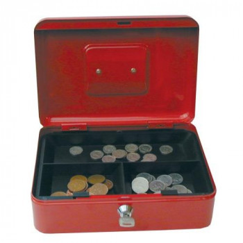 Cathedral 6 inch Cash box Red