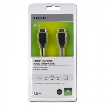 Belkin F3Y017R1.5MBLK HDMI A/V Cable - 1.50 m