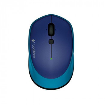 Logitech M335 Wireless Mouse for Windows, Mac and Chrome - Blue
