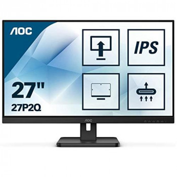 AOC 27P2Q 1920x1080 IPS VGA DVI Comfort, connectivity, and performance in a 27” Full HD display