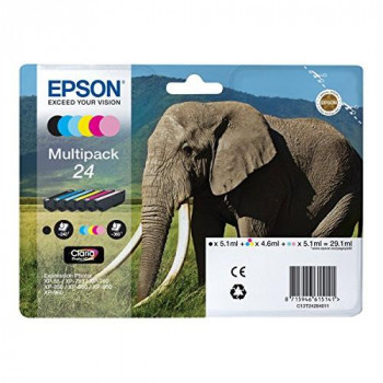Epson 2493441 Pack of6 Office Inkjet Cartridge