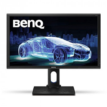 BenQ Designer PD2700Q - LED monitor - 27" - 2560 x 1440 - IPS - 350 cd/m² - 1000:1 - 4 ms - HDMI, DisplayPort, Mini DisplayPort - speakers - black