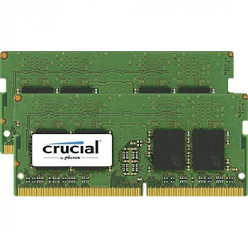 Crucial 32GB Kit (16GBx2) DDR4 2400 MT/s (PC4-192000) SODIMM 260-Pin Memory - CT2K16G4SFD824A