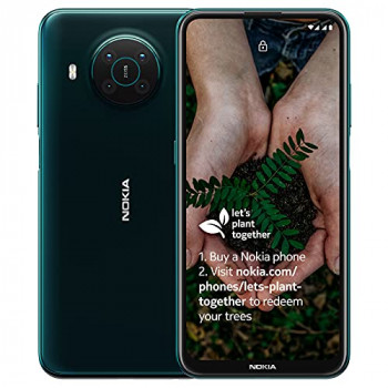 Nokia X10 6.67 Inch Android UK SIM Free Smartphone with 5G Connectivity - 6 GB RAM and 64 GB Storage (Dual SIM) - Forest Green