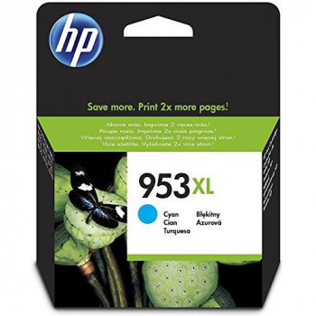 HP 953XL High Yield Cyan Original Ink Cartridge (F6U16AE)