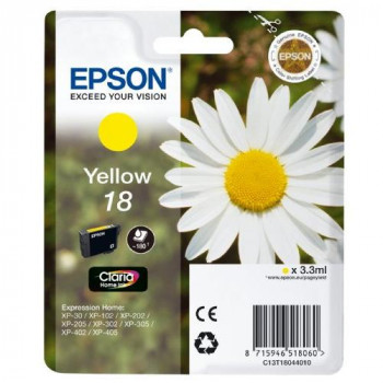 Epson XP30/102/202/302/405 Ink Cartridge, Standard, Yellow, Genuine