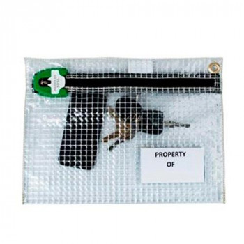 Versapak ASO PLY 320 x 230 mm Personal Effects Security Bag - Clear