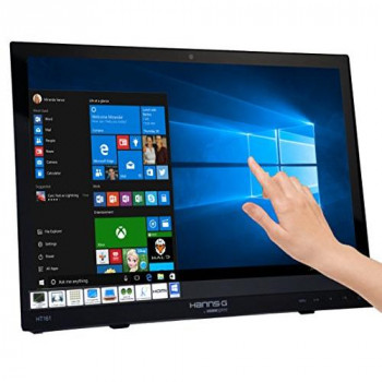 Hannspree HT HT161HNB 15.6" 1366 x 768pixels Multi-touch Tabletop Black touch screen monitor
