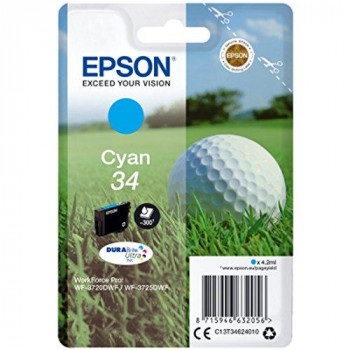 Epson C13T34624010 Ink Cartridge - Cyan