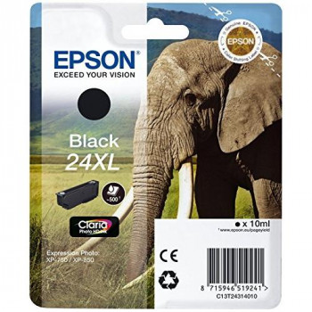 Epson  C13T24314012 24 X-Large Series Elephant Ink Cartridge, Black