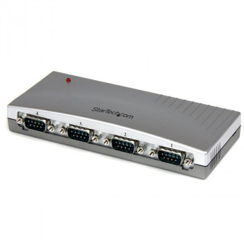 USB to Serial Adapter Hub – 4 Port – Bus Powered – DB9 (9-pin) – USB Serial – FTDI USB to Serial Adapter