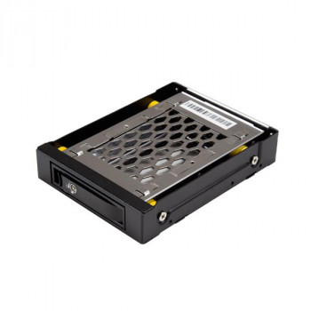 StarTech.com 2.5 SATA Drive Hot Swap Bay for 3.5" Front Bay - 2.5in SATA SSD/HDD Hard Drive Rack - Anti-Vibration  - Mobile Rack