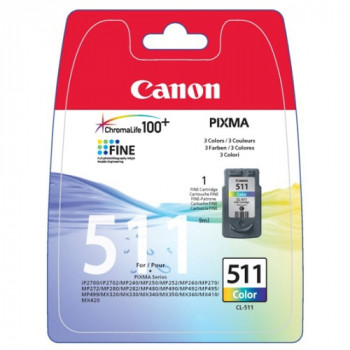 Canon CL-511 Ink Cartridge - Cyan, Magenta, Yellow