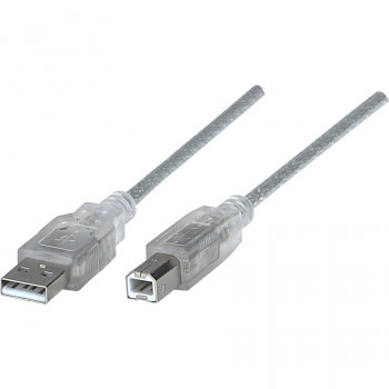 Manhattan USB Data Transfer Cable for Network Hub, Notebook - 1.80 m - Shielding