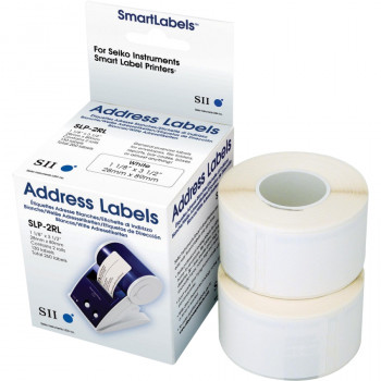 Seiko SLP-2RLH Address Label - 28 mm Width x 89 mm Length - 2 / Box