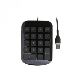 Targus AKP10EU Keypad - Cable Connectivity - Black, Grey