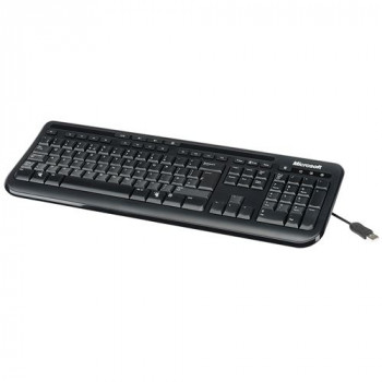 Microsoft 600 Keyboard - Cable Connectivity - Black