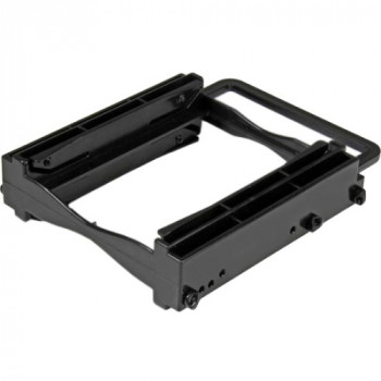 StarTech.com Dual 2.5" SSD/HDD Mounting Bracket for 3.5" Drive Bay - Tool-Less Installation - 2-Drive Adapter Bracket for Desktop Computer