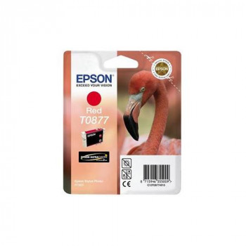 Epson T087 Ink Cartridge - Red