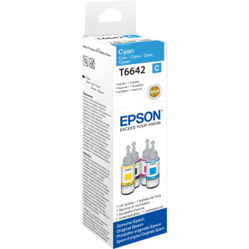 Epson T6642 Ink Refill Kit - Cyan - Inkjet