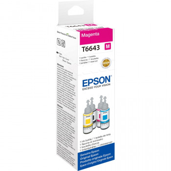 Epson T6643 Ink Refill Kit - Magenta - Inkjet
