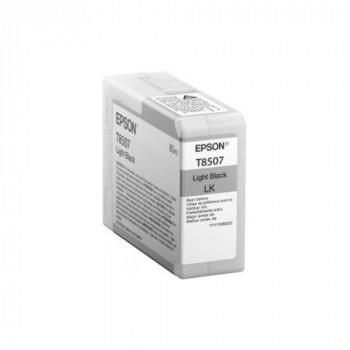 Epson UltraChrome HD T8507 Ink Cartridge - Light Black