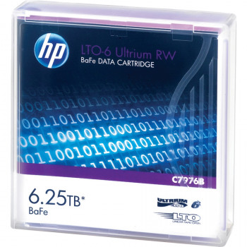 HP Data Cartridge LTO-6 - Labeled - 1 Pack