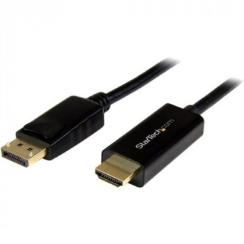 StarTech.com DisplayPort to HDMI converter cable - 3 ft (1m) - 4K
