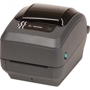 Zebra GK420t Direct Thermal/Thermal Transfer Printer - Monochrome - Desktop - Label Print