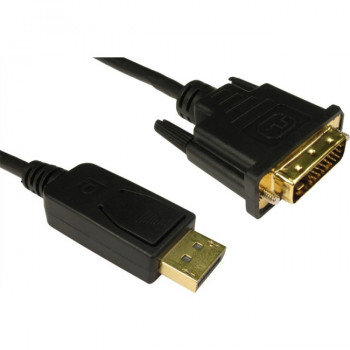 Cables Direct DisplayPort/DVI A/V Cable for Audio/Video Device - 2 m