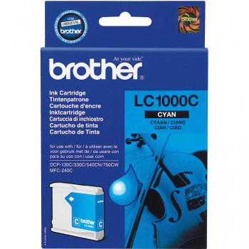 Brother LC-1000C Ink Cartridge - Cyan
