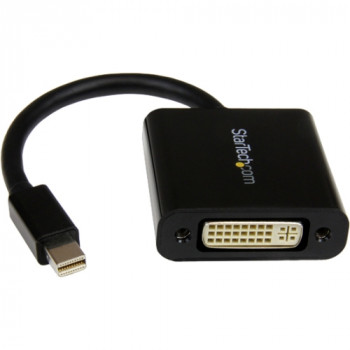 StarTech.com Mini DisplayPort to DVI Video Adapter Converter - Black Mini DP to DVI - 1920x1200