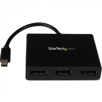 StarTech.com MST Hub - Mini DisplayPort to 3x DisplayPort - Multi Stream Transport Hub - mDP 1.2 to DP