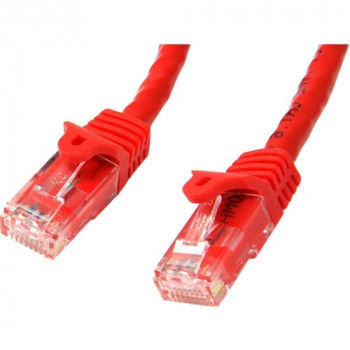 StarTech.com 2m Red Gigabit Snagless RJ45 UTP Cat6 Patch Cable - 2 m Patch Cord