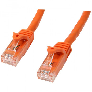 StarTech.com 3m Orange Gigabit Snagless RJ45 UTP Cat6 Patch Cable - 3 m Patch Cord