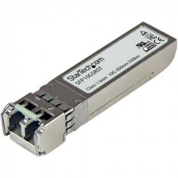 StarTech.com Cisco Compatible 10GBase-SR SFP+ Fiber Transceiver Module 850nm MM LC w/DDM - 300m
