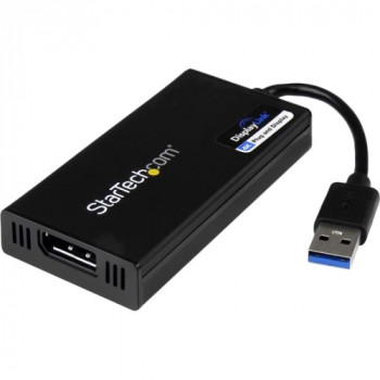 StarTech.com USB 3.0 to 4K DisplayPort External Multi Monitor Video Graphics Adapter - DisplayLink Certified - Ultra HD 4K