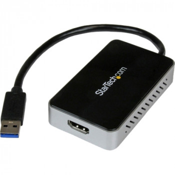 StarTech.com USB 3.0 to HDMI External Video Card Multi Monitor Adapter with 1-Port USB Hub - 1920x1200 / 1080p