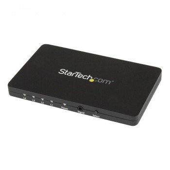 StarTech.com 4-Port HDMI automatic video switch w/ aluminum housing and MHL support - 4K 30Hz
