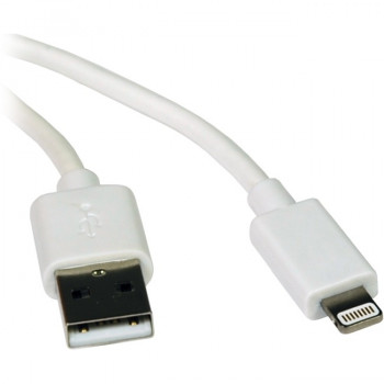 Tripp Lite M100-006-WH Lightning/USB Data Transfer Cable for iPad, iPhone, iPod - 1.83 m