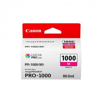 Canon LUCIA PRO PFI-1000 M Ink Cartridge - Magenta