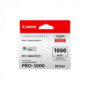 Canon LUCIA PRO PFI-1000 PGY Ink Cartridge - Photo Grey